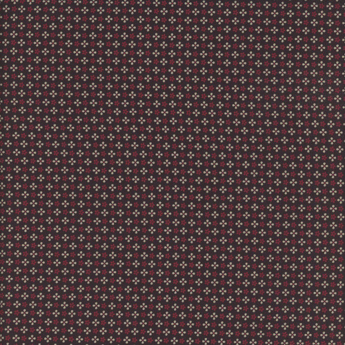 Windham Fabrics Whistler Studios Circa: Turkey Red Black Tiles