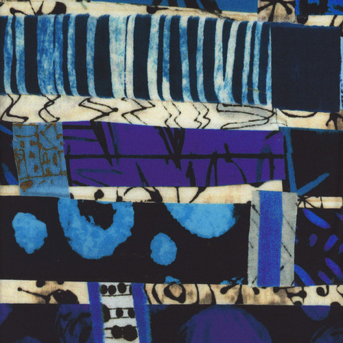 Windham Fabrics The Blue One Macia Derse Totem Multi