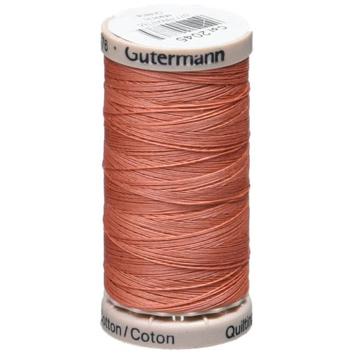 Gutermann Thread Cotton Hand Quilting 40 weight 220 yards Light Dusk 2045