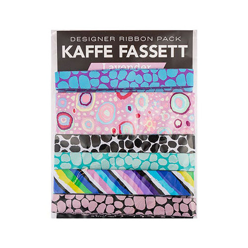 FreeSpirit Fabrics Renaissance Ribbon Kaffe Fassett Designer Ribbon Pack Lavender Purple