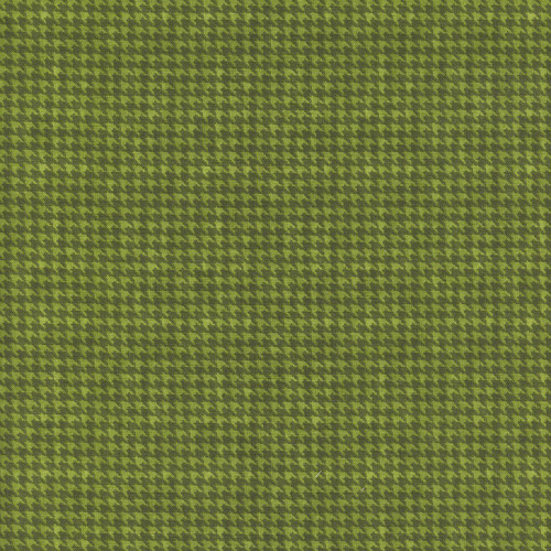 Henry Glass Fabrics Leanne Anderson Basics Green Houndstooth Plaid