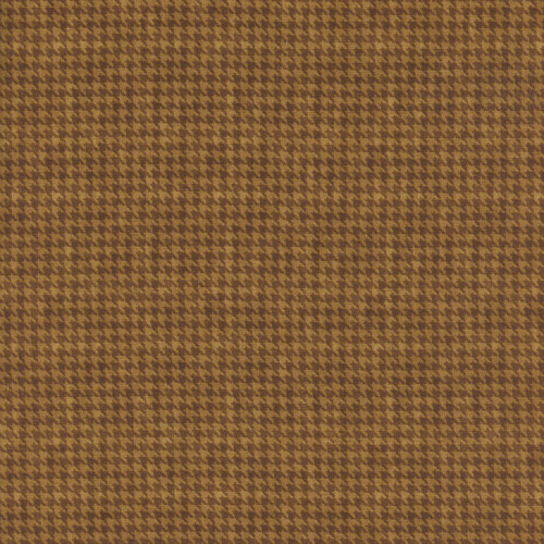 Henry Glass Fabrics Leanne Anderson Basics Brown Houndstooth Plaid