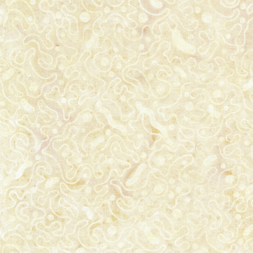 Lumin Fabrics Island Batik Jabberwocky Jabber Blob Neutral Chalk