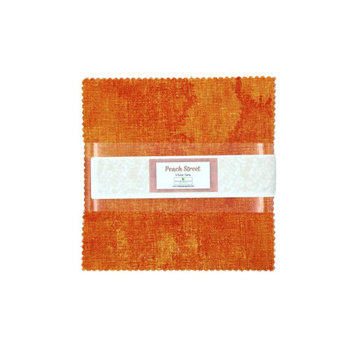 Wilmington Prints Essentials Peach Street Charm Squares Five Inch