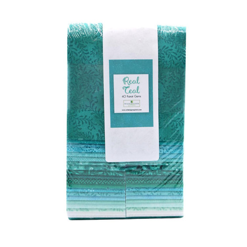 Wilmington Prints Essentials Real Teal Fabric Layer Cake Ten Inch Squares