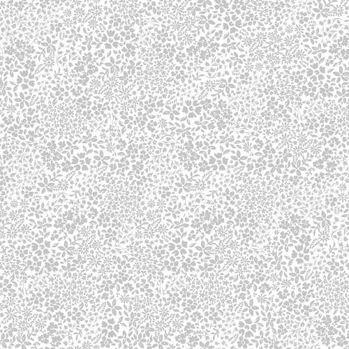 Timeless Treasures Fabrics Whiteout White Mini Florals