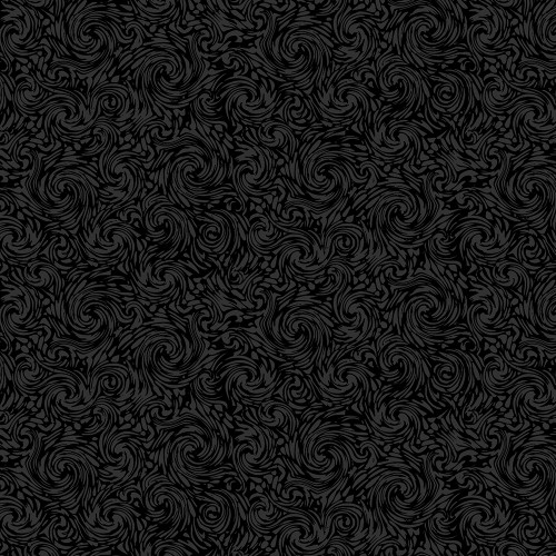 Timeless Treasures Fabrics Blackout Black Swirl Texture