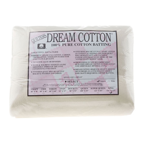 Quilters Dream Select Natural Cotton King Batting