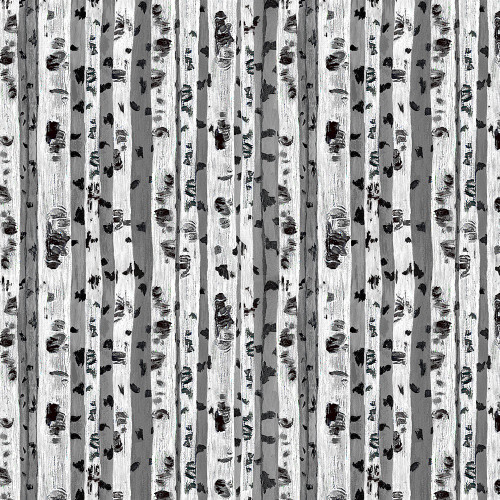 Timeless Treasures Fabrics Forest Bloom Birch Painted Birch Trees
