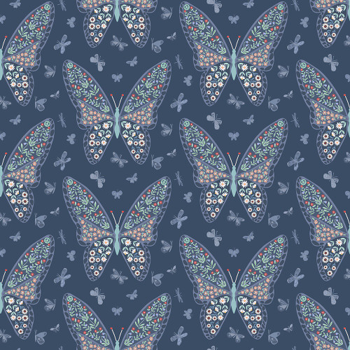 Dear Stella Fabrics Shimmer Iris Giving Me Butterflies