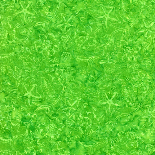 Timeless Treasures Fabrics Tonga Batiks Happy Kelly Pretty Floral