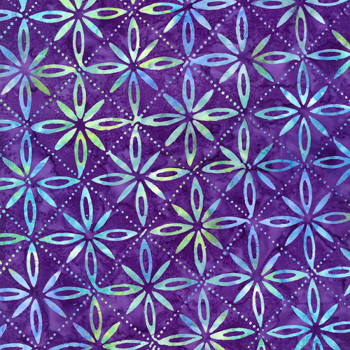 Timeless Treasures Fabrics Tonga Batiks Happy Parade Starflowers & Dots