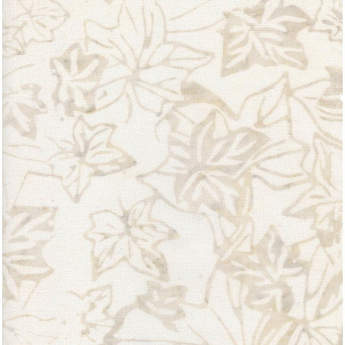 Timeless Treasures Fabrics Tonga Batiks Wallflowers Ivory Falling Leaves