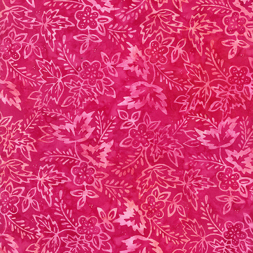Timeless Treasures Fabrics Tonga Batiks Happy Peony Flower Power