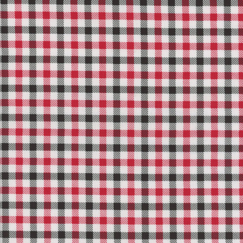 Blank Quilting Fabrics Plaid Essentials Pattern Weave Studio Black Gingham