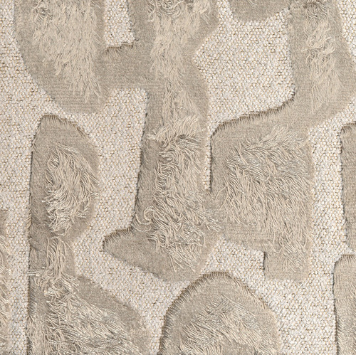 Hamilton Fabrics Wabash Linen Modern Curve Eyelash Chenille Cream