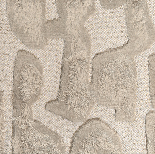 Hamilton Fabrics Wabash Linen Modern Curve Eyelash Chenille Cream