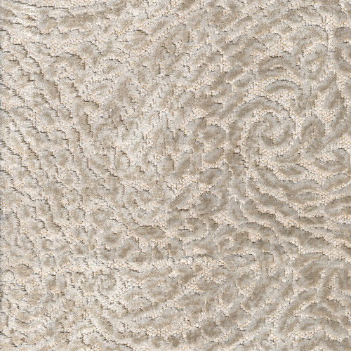 Hamilton Fabrics Lillion Pearl Swirling Paisley Chenille Cream