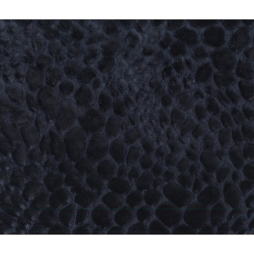 Hamilton Fabrics Cabot Navy Bubble Texture Super Soft Chenille Blue