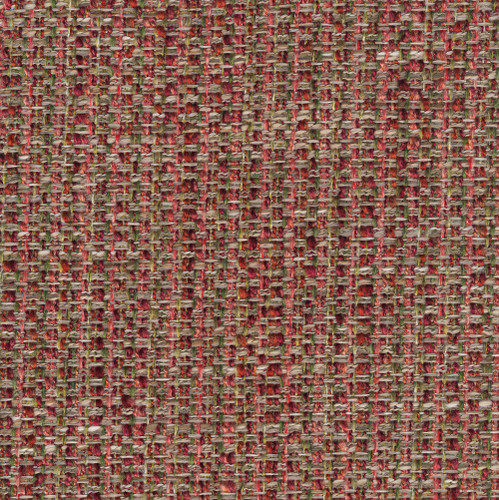 Topteks Fabrics Astoria Coral Woven Tweed Texture Upholstery Brown Red Pink