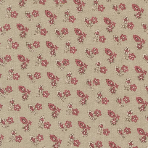 Moda Fabrics Joie De Vivre French General Roche Grey Coucou