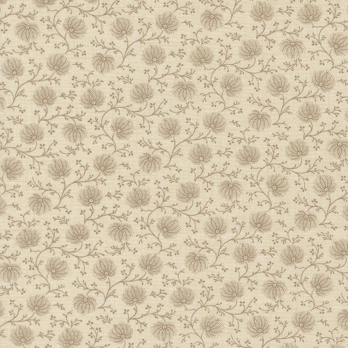 Moda Fabrics Joie De Vivre French General Pearl Roche Natural Campanule