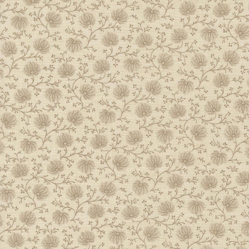 Moda Fabrics Joie De Vivre French General Pearl Roche Natural Campanule
