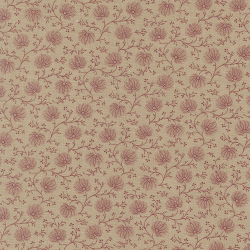 Moda Fabrics Joie De Vivre French General Roche Grey Campanule