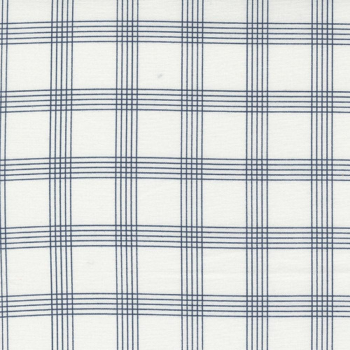Moda Fabrics Nantucket Summer Camille Roskelley Cream Navy White Plaid