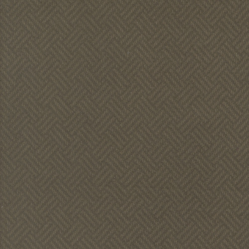 Moda Fabrics Prairie Gatherings Flannels Primitive Gatherings Basket Weave Brown Brown