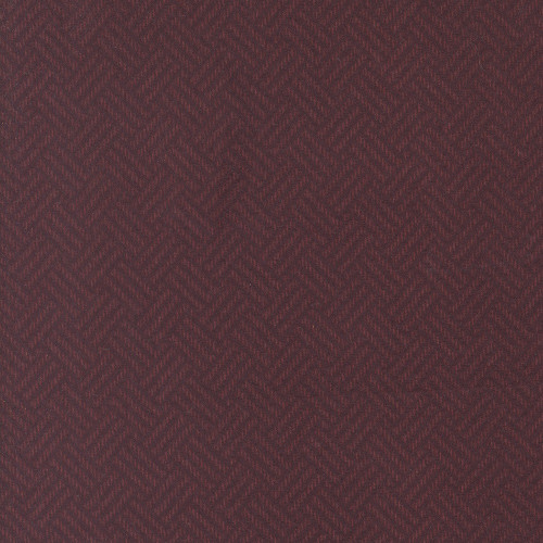 Moda Fabrics Prairie Gatherings Flannels Primitive Gatherings Basket Weave Merlot Burgundy