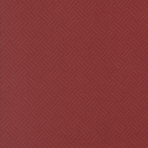 Moda Fabrics Prairie Gatherings Flannels Primitive Gatherings Basket Weave Brick Red