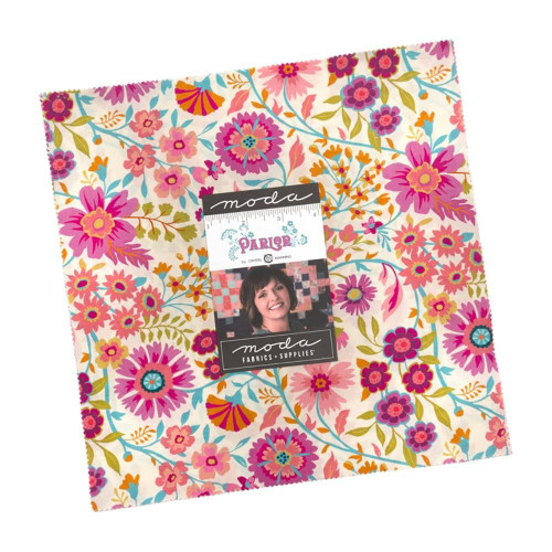 Moda Fabrics Parlor Crystal Manning Layer Cake Ten Inch