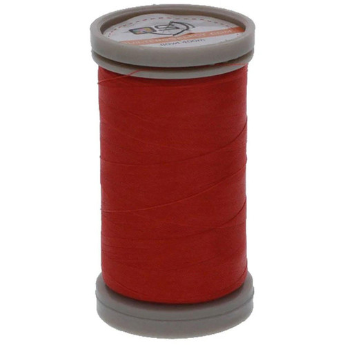 Quilters Select Para Cotton Polyester Thread 80 Weight Dark Coral Orange