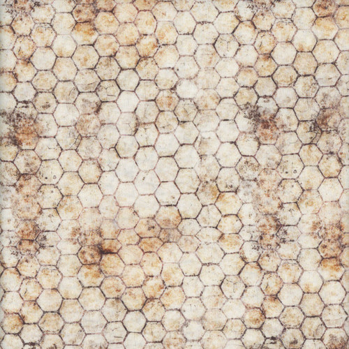 Quilting Treasures Dan Morris Earthly Delights Cream Black Chicken Wire