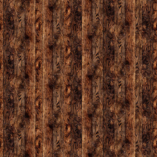 Quilting Treasures Dan Morris Earthly Delights Walnut Brown Wood Boards