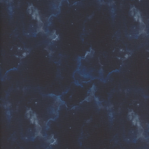 Quilting Treasures Dan Morris Earthly Delights Midnight Blue Night Sky