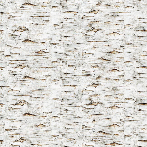 Quilting Treasures Dan Morris Earthly Delights Cream Brown Birch Bark