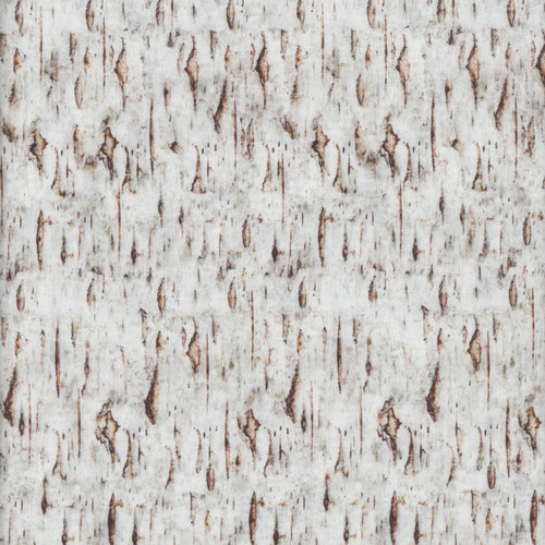 Quilting Treasures Dan Morris Earthly Delights Cream Brown Birch Bark