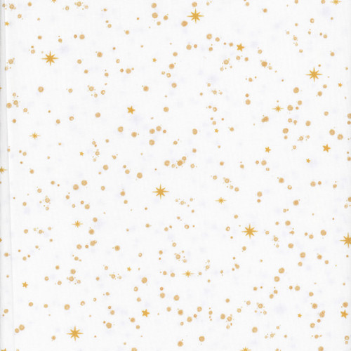 Windham Fabrics Celestine Starry Skies Cloud Blue Gold