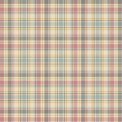 Marcus Fabrics Toolbox Woven Flannel Primo Plaids Rose Pink Tattersall Plaid