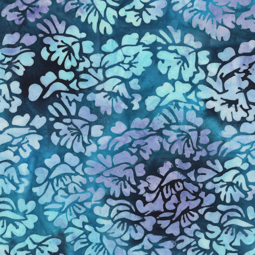 Windham Fabrics Anthology Batiks Jacqueline de Jonge Beach Day Ocean Gardenias
