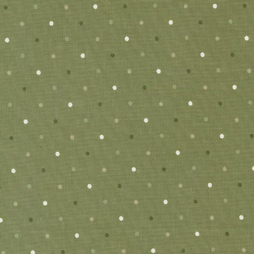 Moda Fabrics Magic Dot Lella Boutique Fern Green