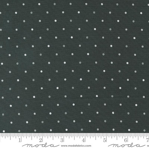 Moda Fabrics Magic Dot Lella Boutique Charcoal Grey