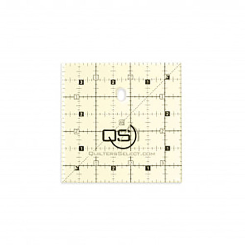 Quilters Select 3.5 x 3.5 Inch Non-Slip Ruler