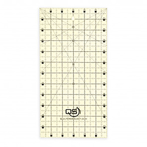 Quilters Select 6 x 12 Inch Non-Slip Ruler