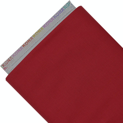 Robert Kaufman Fabrics Kona Cotton 9 Yard Mini Bolt Rich Red