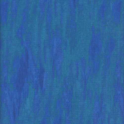 Quilting Treasures Fabrics Blooming Bouquet Suzanne Allard Blue Watercolor Texture