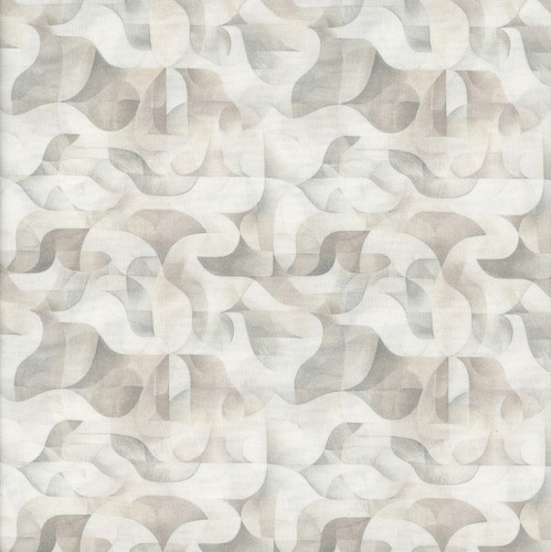 Quilting Treasures Fabrics Solstice Dan Morris Black Kaleidoscope Geo