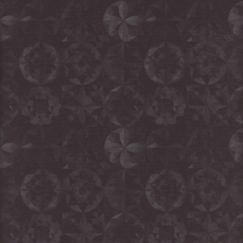 Quilting Treasures Fabrics Solstice Dan Morris Black Kaleidoscope Circles